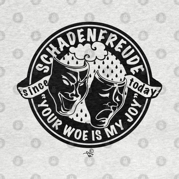 Original Schadenfreude logo by Tai's Tees by TaizTeez